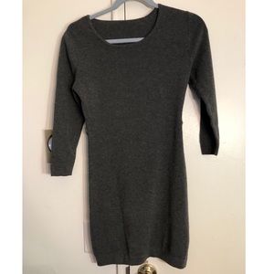 Gray sweater dress NEVER WORN